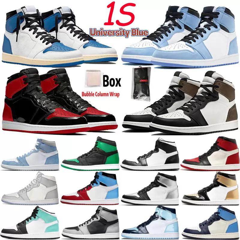 Dark Mocha Men Women Jumpman j1s High low Basketball Shoes UNC University Fearless Obsidian Men J1 Outdoor Breathable Sports Trainer Designers jorden1 jorden1s, 45
Dark Mocha Men Women Jumpman j1s High low Basketball Shoes UNC University Fearless Obsidian Men J1 Outdoor Breathable Sports Trainer Designers jorden1 jorden1s, 45