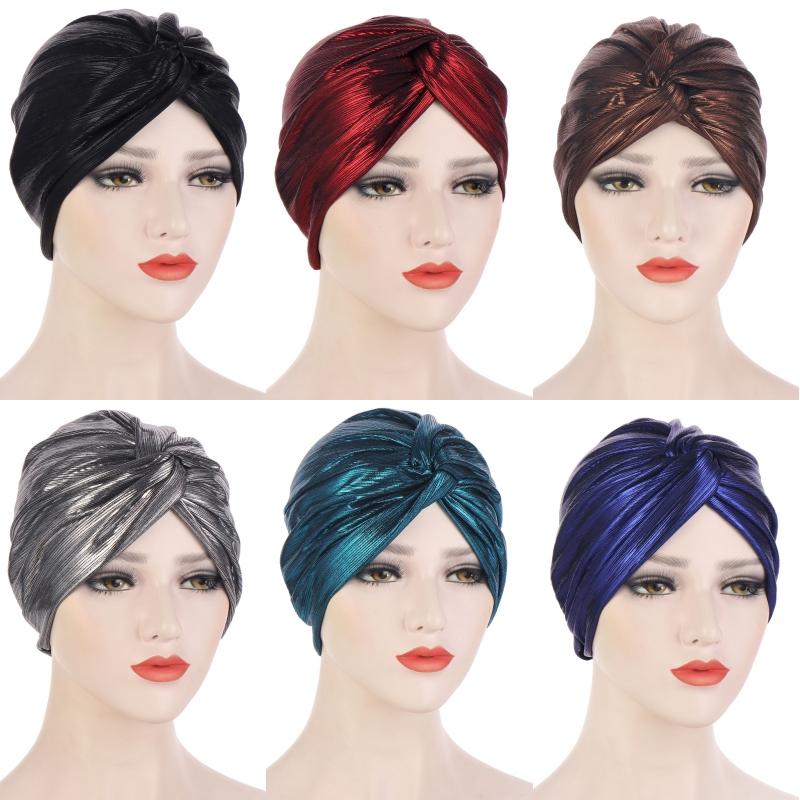 Beanie/Skull Caps Beanies Fashion Gold Stamping Twist Hat Headgear Muslim Women Headscarf Cap Pleated Inner Turban Bonnet Headwear, Burgundy
Beanie/Skull Caps Beanies Fashion Gold Stamping Twist Hat Headgear Muslim Women Headscarf Cap Pleated Inner Turban Bonnet Headwear, Burgundy