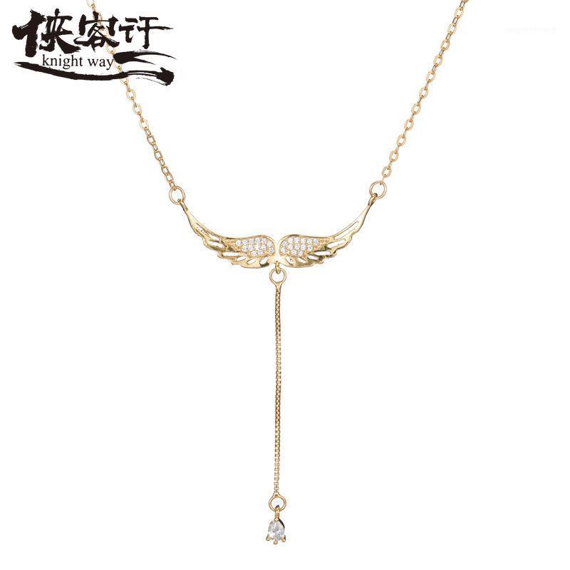 Sterling Silver Necklace Angel Pendant Zircon Choker Female Europe Cross-Border Ornaments Valentine's Day Fashion Xiang Shi Chains
Sterling Silver Necklace Angel Pendant Zircon Choker Female Europe Cross-Border Ornaments Valentine's Day Fashion Xiang Shi Chains