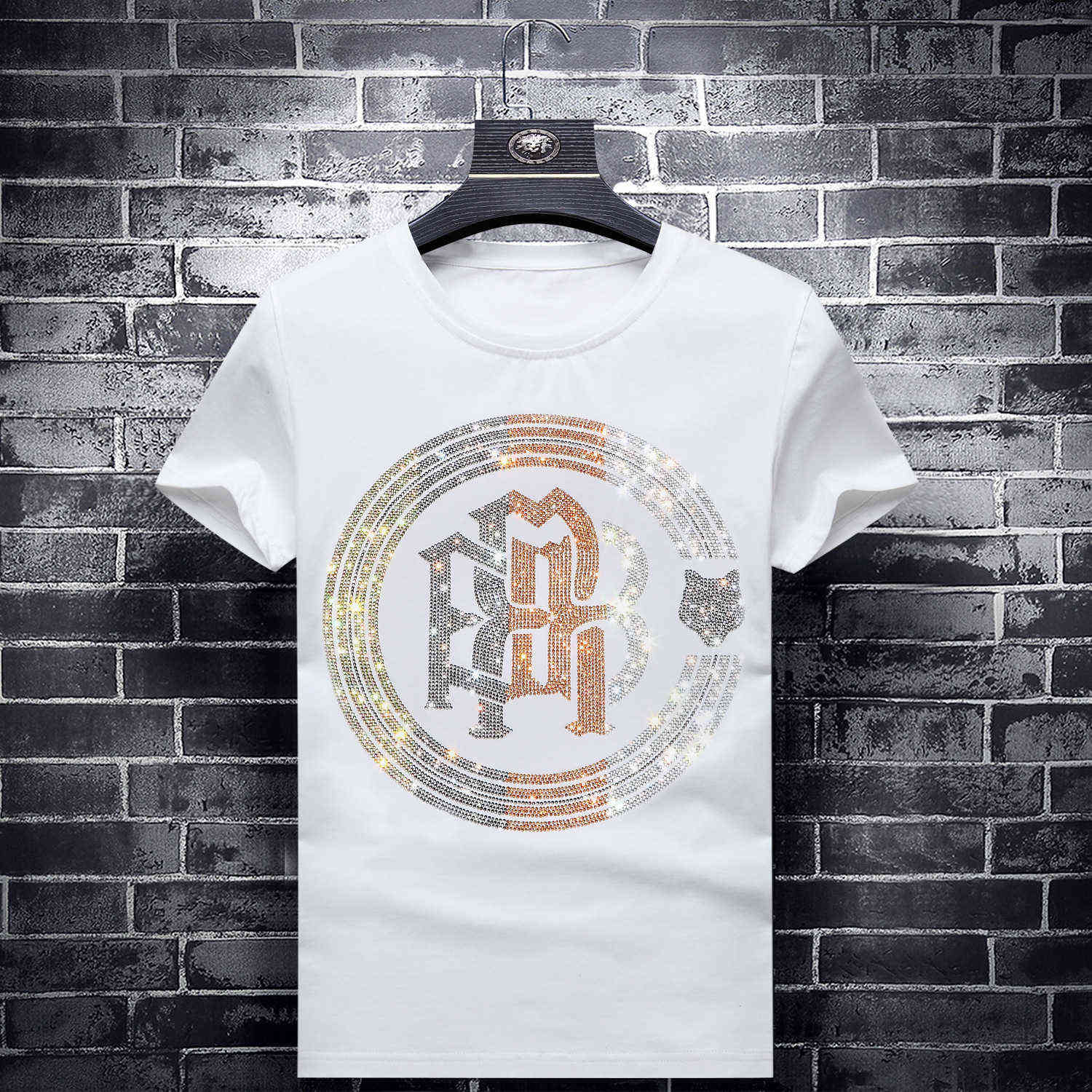 Fashion Colorful s Mens T Shirts Slim Short Sleeve O Neck Streetwear Modal Cotton Tee Camisetas De Verano Hombre 210629