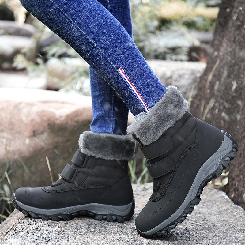 Boots Women's Shoes Autumn And Winter High Top Plush Thickened Snow Warm, Black
Boots Women's Shoes Autumn And Winter High Top Plush Thickened Snow Warm, Black