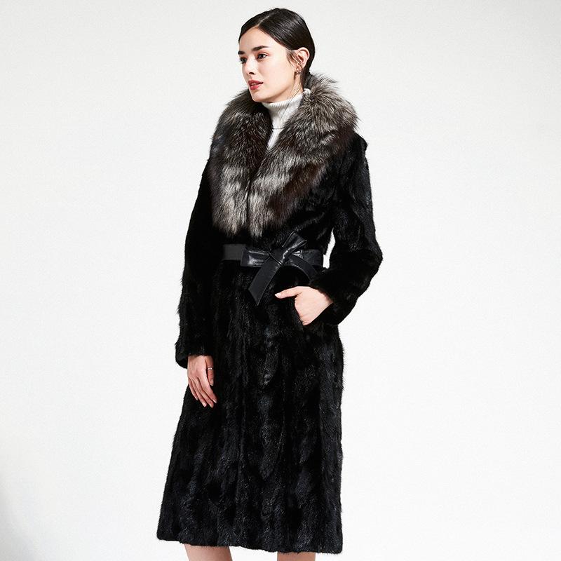 Women's Fur & Faux Real Coat With Collar Winter Mink Coats Women Clothes 2021 Elegant Thick Warm Long Jacket + Belt 2024, Black
Women's Fur & Faux Real Coat With Collar Winter Mink Coats Women Clothes 2021 Elegant Thick Warm Long Jacket + Belt 2024, Black