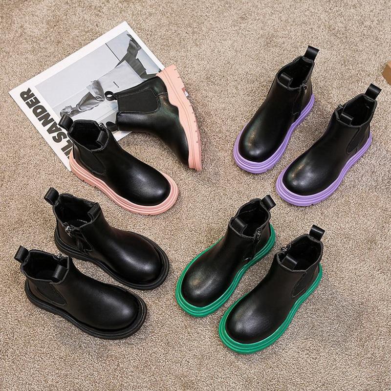 Boots Girls Color Bottom 2021 Autumn Children British Style Short Boys Candy Thick-soled Leather Shoes, Pink
Boots Girls Color Bottom 2021 Autumn Children British Style Short Boys Candy Thick-soled Leather Shoes, Pink