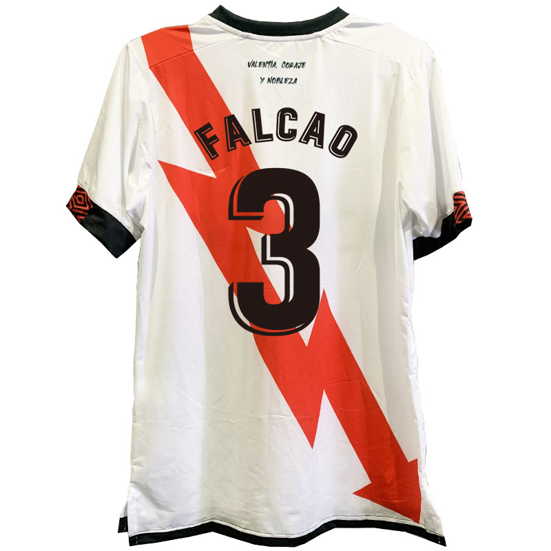 Rayo Vallecano High Quality Camisetas Soccer Jersey Customize Falcao Unai Lopez Cabrera, White;black
Rayo Vallecano High Quality Camisetas Soccer Jersey Customize Falcao Unai Lopez Cabrera, White;black