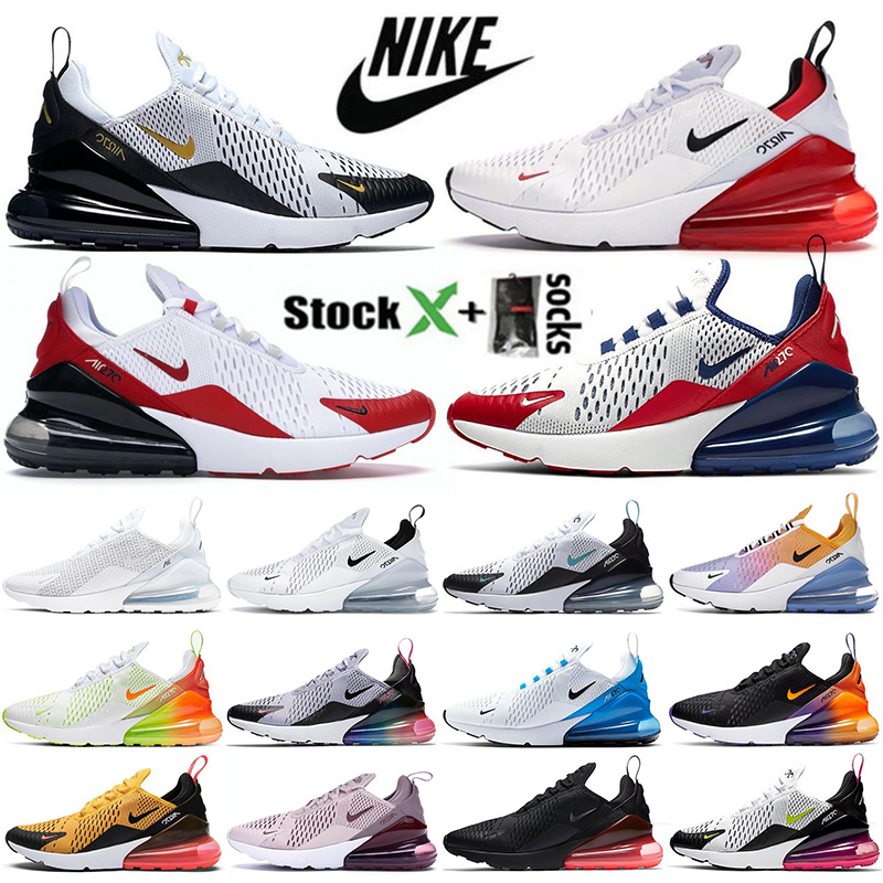 Nike Air Max 270 Mens Running Shoes University Red Triple White Metallic Gold Black 270s Sports USA Photo Blue 27c Women Trainers Designer S
Nike Air Max 270 Mens Running Shoes University Red Triple White Metallic Gold Black 270s Sports USA Photo Blue 27c Women Trainers Designer S