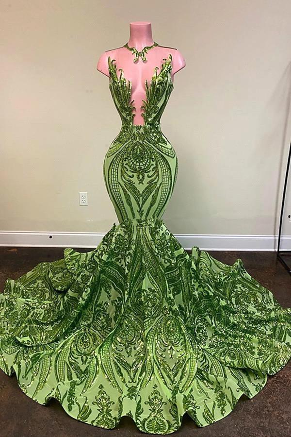 Sparkly Sequins Lace Mermaid Prom Dresses African Olive Green Long Graduation Party Dress Black Girls Plus Size Formal Evening Gowns BC11328, Same as picture
Sparkly Sequins Lace Mermaid Prom Dresses African Olive Green Long Graduation Party Dress Black Girls Plus Size Formal Evening Gowns BC11328, Same as picture