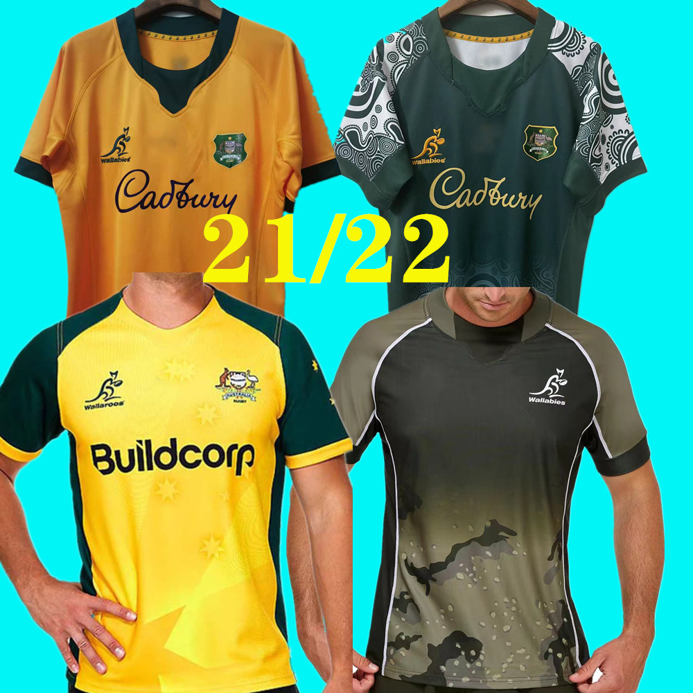 21 22 Australia Rugby Jerseys home away Kangaroos Wallaby 2021 2022 Size S-5XL maillot de National League MEN Adult, Black;gray
21 22 Australia Rugby Jerseys home away Kangaroos Wallaby 2021 2022 Size S-5XL maillot de National League MEN Adult, Black;gray