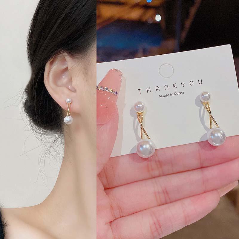 Stud 2021 Trendy Geometric Pearl Earrings For Women Elegant Gold Plated Pendant Girls Wedding Jewelry Gifts Wholesale, Golden;silver
Stud 2021 Trendy Geometric Pearl Earrings For Women Elegant Gold Plated Pendant Girls Wedding Jewelry Gifts Wholesale, Golden;silver