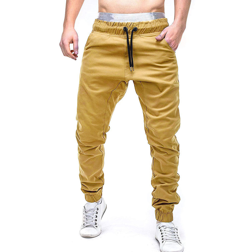 Arrive Men Pants Hip Hop Harem Joggers Pants Male Trousers Mens Joggers Patchwork Pants Sweatpants B0643 210518