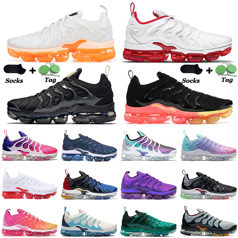 2021 Big Size 47 Vapour Plus TN Mens Womens Running Shoes Vapours Triple White Off Black Royal Cherry Designer Luxury Creamsicle Atlanta Trainers Sports Sneakers, D27 36-40 pastel
2021 Big Size 47 Vapour Plus TN Mens Womens Running Shoes Vapours Triple White Off Black Royal Cherry Designer Luxury Creamsicle Atlanta Trainers Sports Sneakers, D27 36-40 pastel