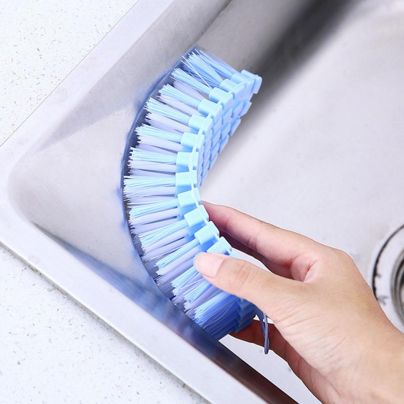 Bendable Soft Cleaning Brush Kitchen Stove Sink Bathtub Tile Bathroom Shoes Brush No Dead Corner Floor Eco Friendly Products Hot