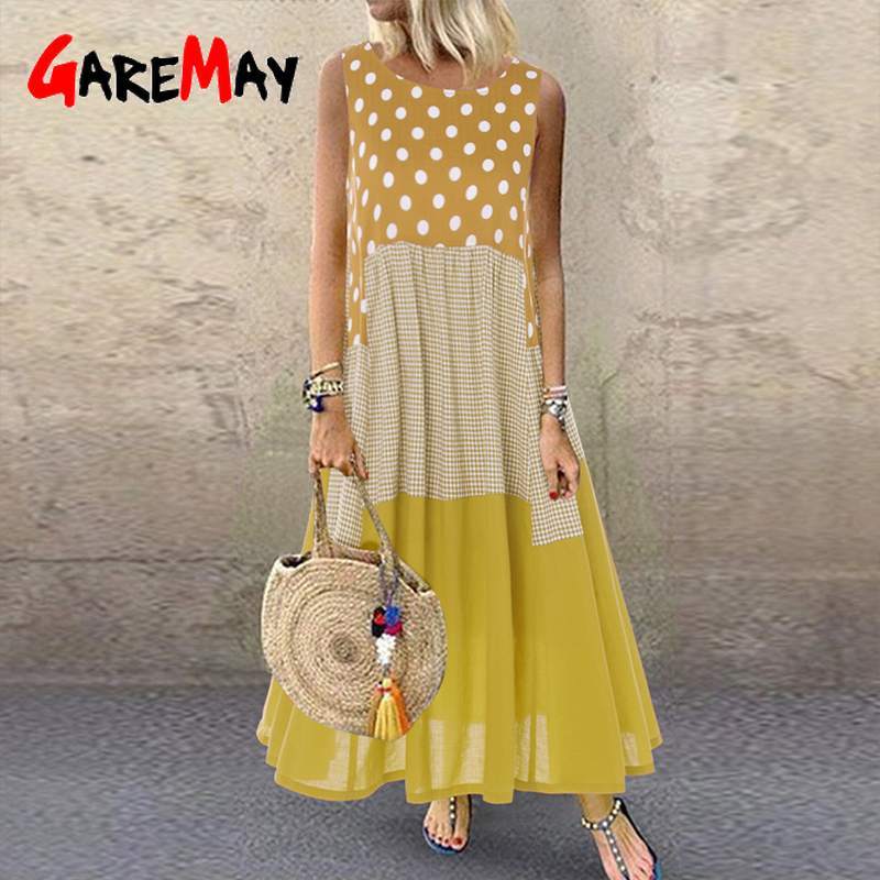 Vintage Polka Dot Long Party Dress Women Autumn Lace Patchwork Boho Wave Point Print Red Sleeves O-Neck 3 Beach 210428