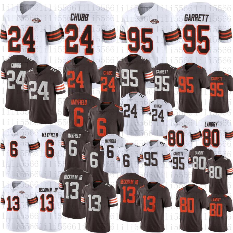 2021 Men 95 Myles Garrett Football jersey 24 Nick Chubb 6 Baker Mayfield 80 Jarvis Landry 1946 stitched jerseys, Brown
2021 Men 95 Myles Garrett Football jersey 24 Nick Chubb 6 Baker Mayfield 80 Jarvis Landry 1946 stitched jerseys, Brown