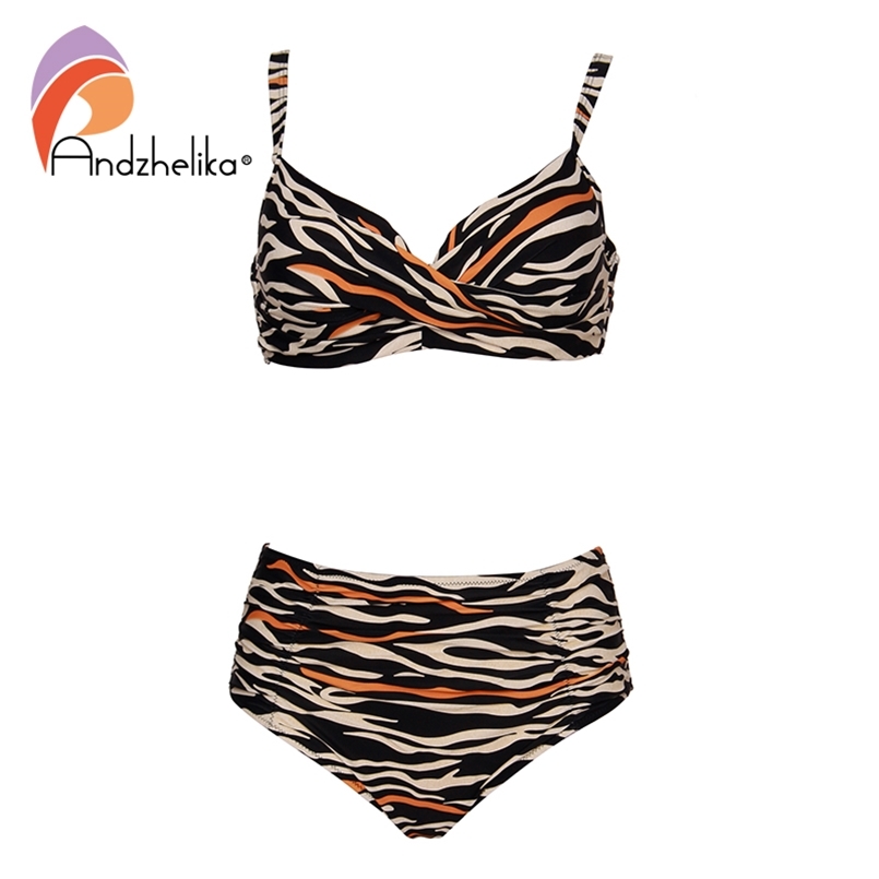Andzhelika Zebra Stripe High-Waisted Bikini Sets Women Heart Neck Two Pieces Swimsuits Push Up Sexy Beach Bathing Suits 210722, Watermelon red
Andzhelika Zebra Stripe High-Waisted Bikini Sets Women Heart Neck Two Pieces Swimsuits Push Up Sexy Beach Bathing Suits 210722, Watermelon red