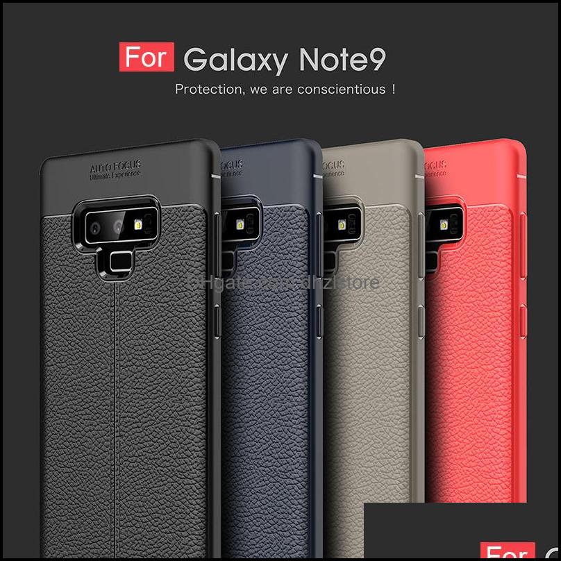 Cell Phone Cases Aessories Phones & Luxury Shockproof Soft Tpu Case For Samsung Galaxy Note 9 6.4 Leather Desgin Er Note9 Drop Delivery 2021, Black
Cell Phone Cases Aessories Phones & Luxury Shockproof Soft Tpu Case For Samsung Galaxy Note 9 6.4 Leather Desgin Er Note9 Drop Delivery 2021, Black