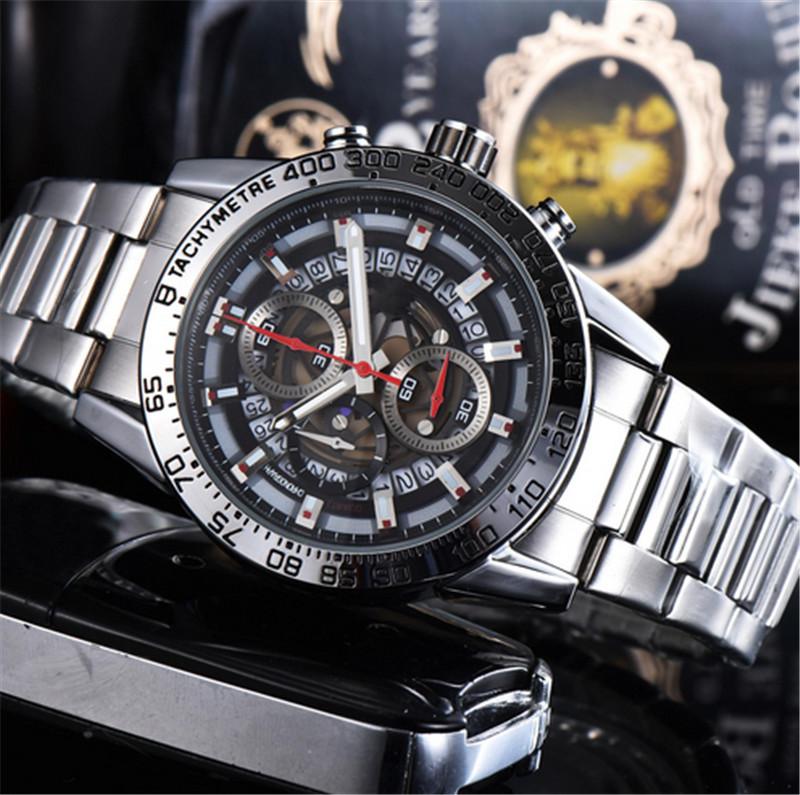 mens watch TAG quartz movement stainless steel strap all functional small dial work stopwatch relojes para hombres
mens watch TAG quartz movement stainless steel strap all functional small dial work stopwatch relojes para hombres