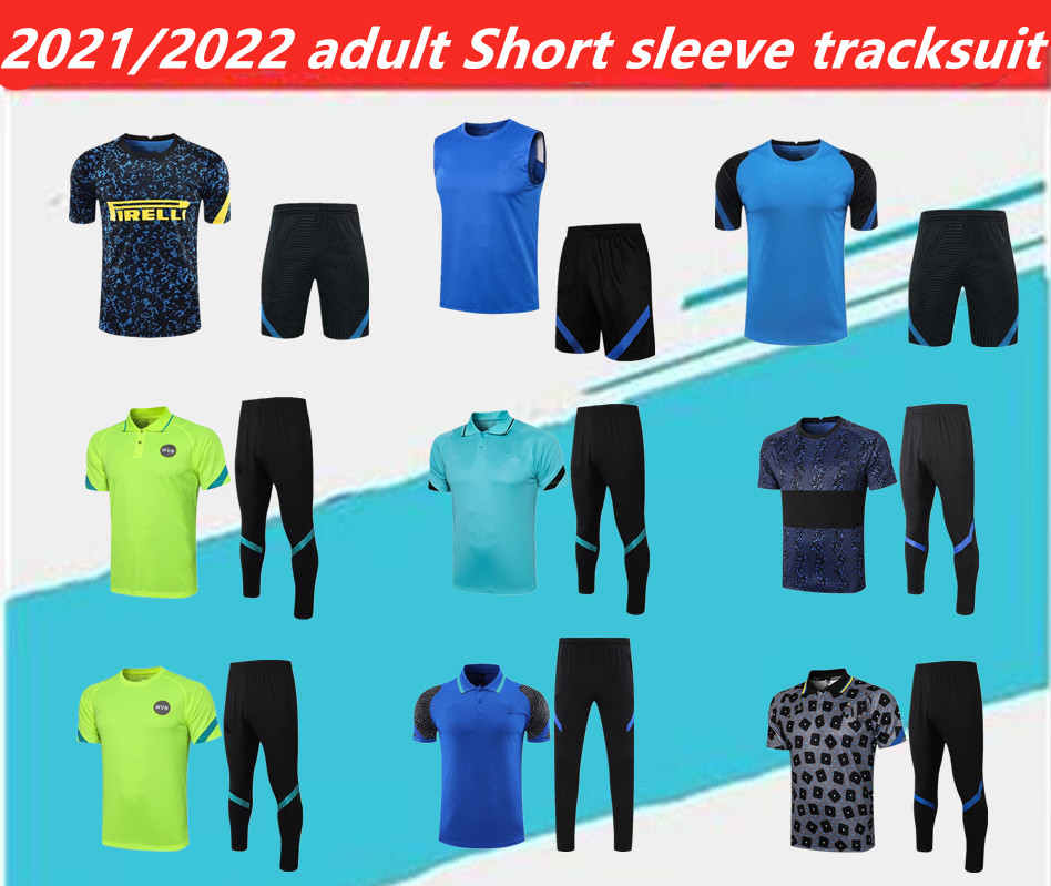 2021-2022 LUKAKU LAUTARO soccer training suit ERIKSEN VIDAL BARELLA HAKIMI football Short sleeve tracksuit jogging set, Black
2021-2022 LUKAKU LAUTARO soccer training suit ERIKSEN VIDAL BARELLA HAKIMI football Short sleeve tracksuit jogging set, Black