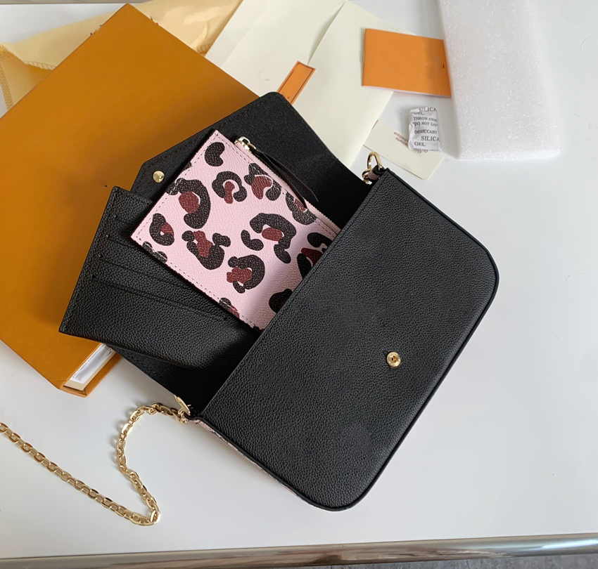 3-piece set designer women bags messenger shoulder bag chain Classic leather Leopard purse female wallets high quality, 12
3-piece set designer women bags messenger shoulder bag chain Classic leather Leopard purse female wallets high quality, 12