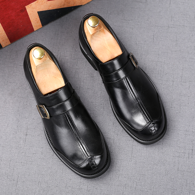 Top Sexy Men Dress Shoes Splicing Buckle black Thick bottom gentleman Groom core Used for Wedding boyfriend Oxford Footwear
Top Sexy Men Dress Shoes Splicing Buckle black Thick bottom gentleman Groom core Used for Wedding boyfriend Oxford Footwear