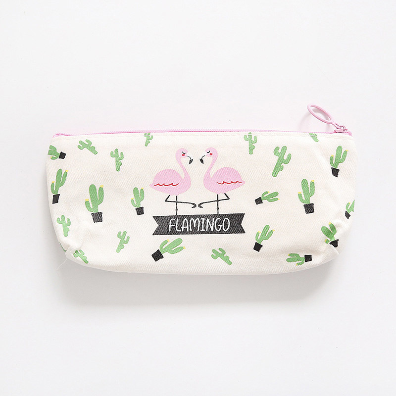 Kawaii Pencil Stationery Flamingo School Supplies Cartoon Animals Cute Kid Gifts