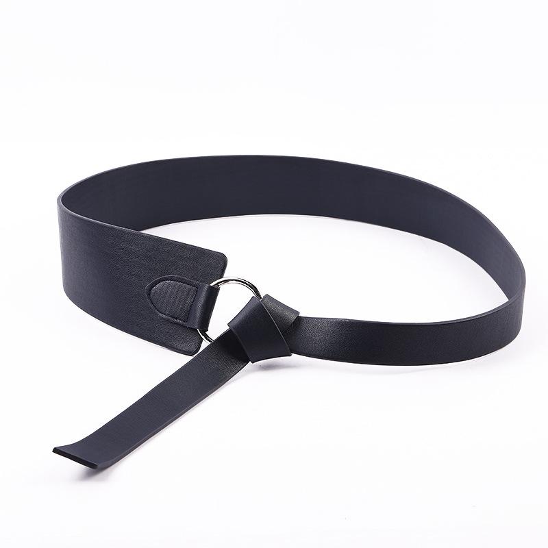 Belts Fashion Leather Corset Belt Wide Waistband Long Knotted Waist Ladies Solid Color Straps For Dress Coat Gifts, Black
Belts Fashion Leather Corset Belt Wide Waistband Long Knotted Waist Ladies Solid Color Straps For Dress Coat Gifts, Black