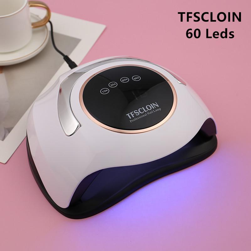 Nail Dryers 2021 Arrival TFSCLOIN UV LED Lamp For Nails Dryer 180W Ice Manicure Gel Drying Varnish