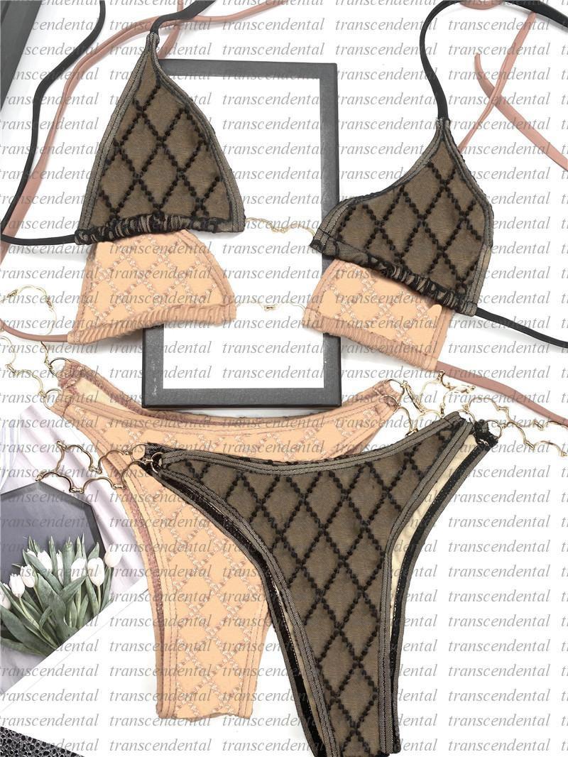 Hot Lace Swimsuit Bikini Set Chain Women Bodysuit Two-piece Swimwear Bikinis Bathing Suits
Hot Lace Swimsuit Bikini Set Chain Women Bodysuit Two-piece Swimwear Bikinis Bathing Suits