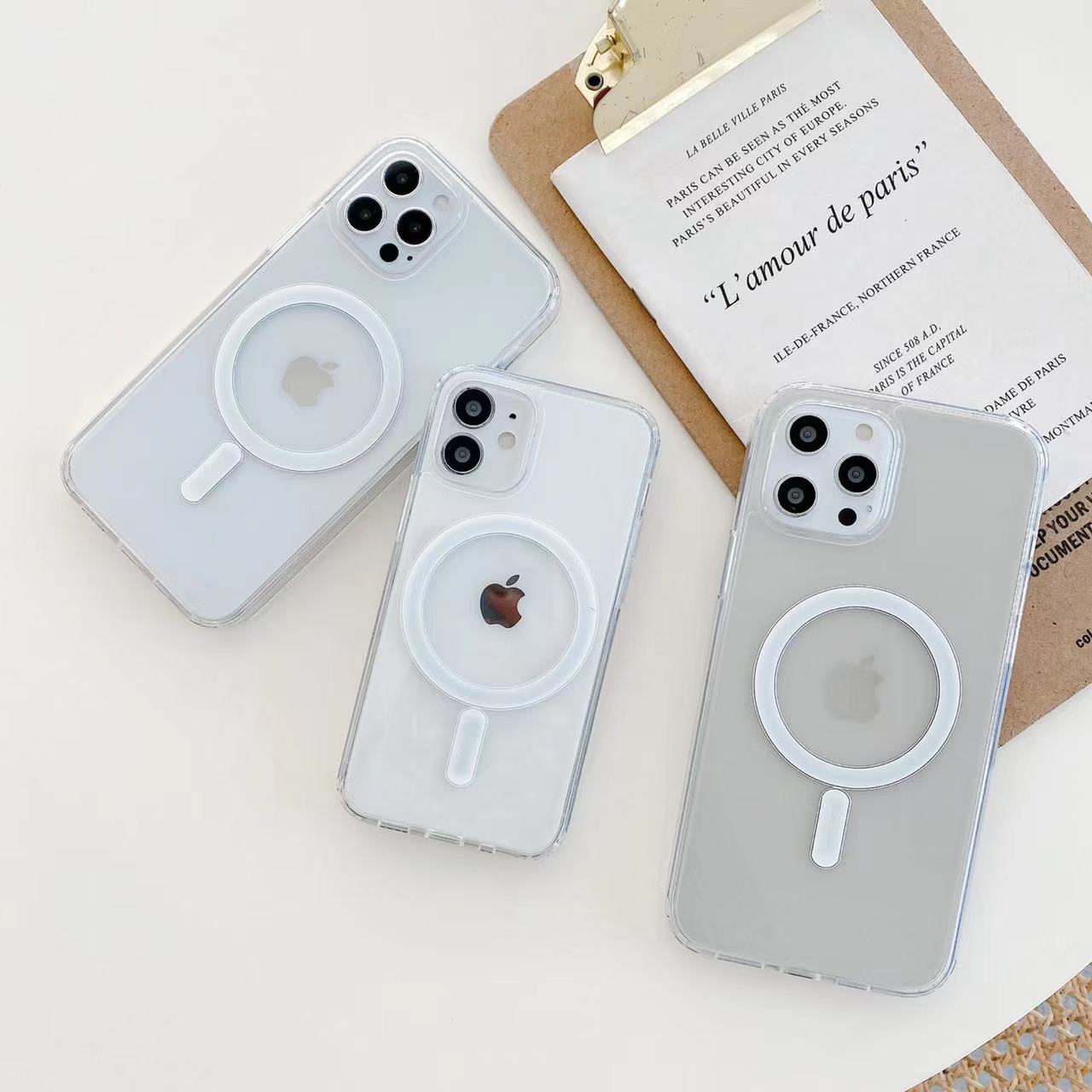 Magnetic anti-fall application of the new magsafe phone cases iphone 11/12/13pro max mini mobile phone case transparent TPU+PC large quantity and excellent price
Magnetic anti-fall application of the new magsafe phone cases iphone 11/12/13pro max mini mobile phone case transparent TPU+PC large quantity and excellent price