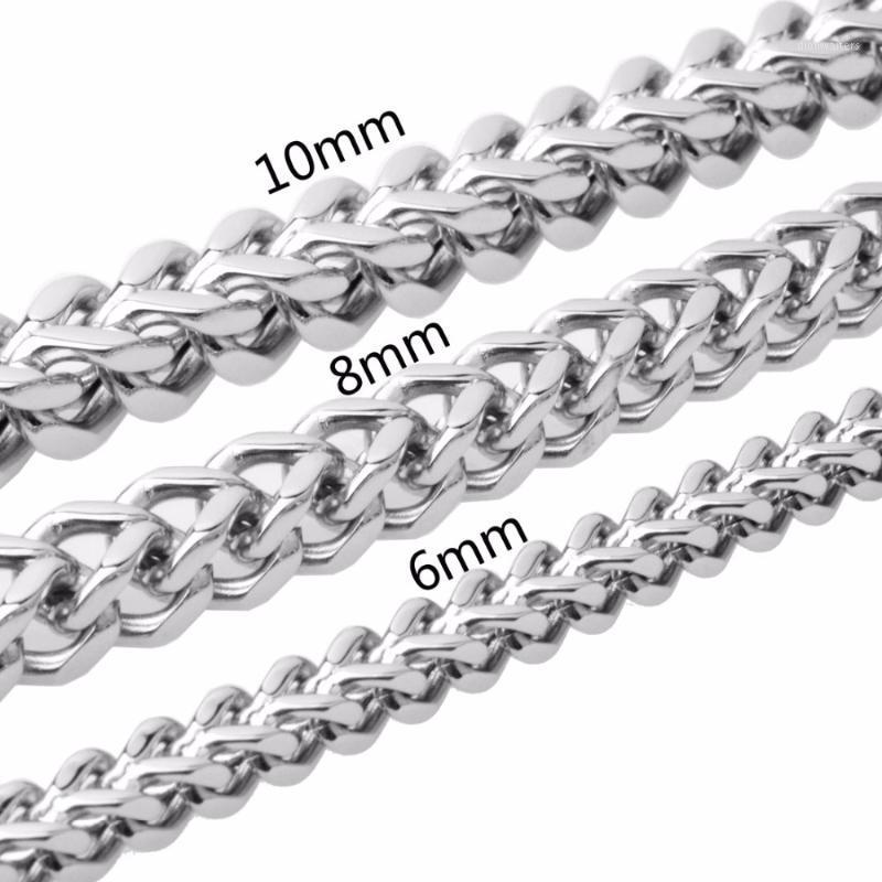 6/8/10mm Silver Color 316L Stainless Steel Figaro Link Chain Necklace Men/Women Fashion Jewelry Gifts 23.6" Chains
6/8/10mm Silver Color 316L Stainless Steel Figaro Link Chain Necklace Men/Women Fashion Jewelry Gifts 23.6" Chains