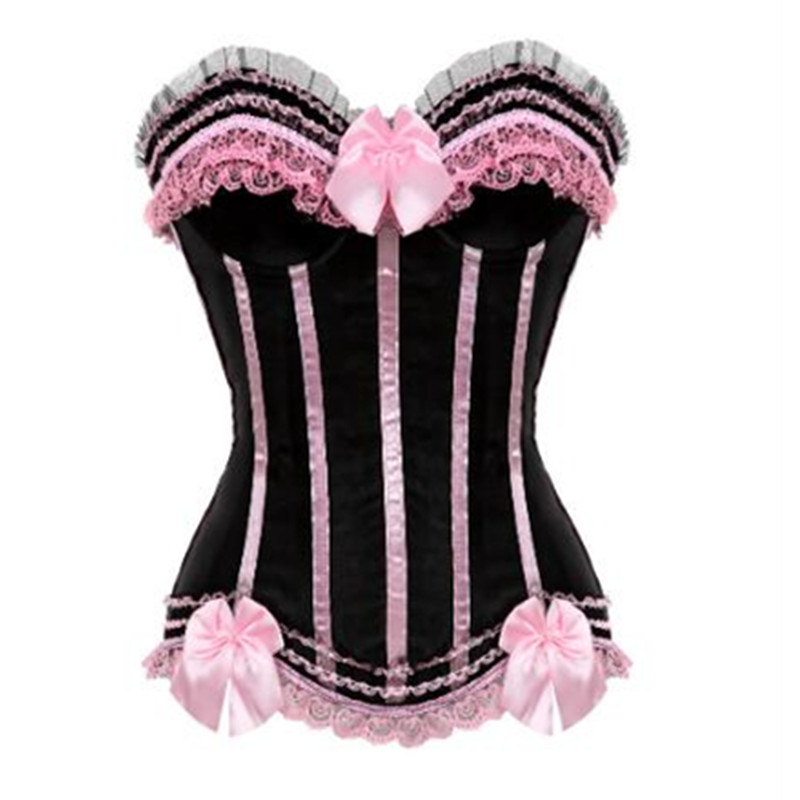 Woman Bustiers Women Overbust Corset Stripe Sexy Lace Up Boned Bustier Corset Lingeries Sexy Slimming Waist Trainer Cincher Body Shapers Cor, Blue
Woman Bustiers Women Overbust Corset Stripe Sexy Lace Up Boned Bustier Corset Lingeries Sexy Slimming Waist Trainer Cincher Body Shapers Cor, Blue