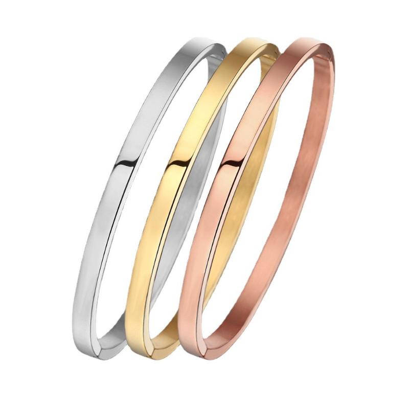 Beaded, Strands Fashion Women Bracelet Chains Titanium Steel Very Fine Bracelets Bangles Jewelry Accessory Snap 2021 Simple
Beaded, Strands Fashion Women Bracelet Chains Titanium Steel Very Fine Bracelets Bangles Jewelry Accessory Snap 2021 Simple