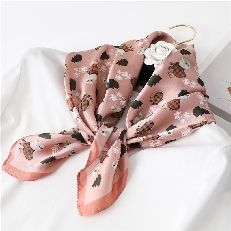 Scarves 2021 Horse Silk Square Scarf Hair Headband Fashion Bandana Female Neckwear Wrap Handkerchief Accessories Head, Blue;gray
Scarves 2021 Horse Silk Square Scarf Hair Headband Fashion Bandana Female Neckwear Wrap Handkerchief Accessories Head, Blue;gray