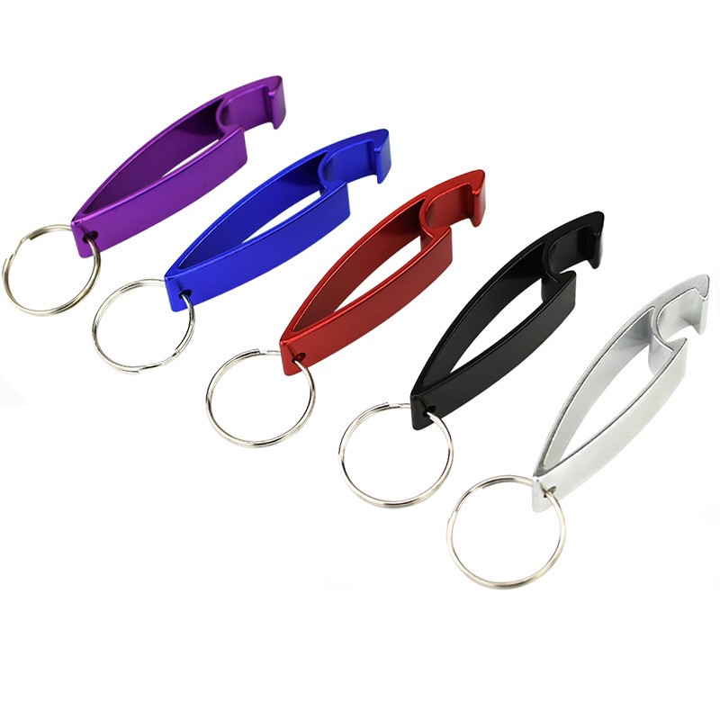 Portable Bottle Opener Key Ring Chain Keyring Aluminum Beer Bar Tool Keychain for Promotion Gift
Portable Bottle Opener Key Ring Chain Keyring Aluminum Beer Bar Tool Keychain for Promotion Gift