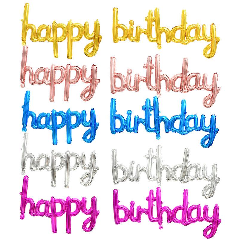 Party Decoration Happy Birthday Letter Balloons Gold Silver Pink Blue Aluminum Foil Ballon For Kids Adults Anniversary Decorations
Party Decoration Happy Birthday Letter Balloons Gold Silver Pink Blue Aluminum Foil Ballon For Kids Adults Anniversary Decorations