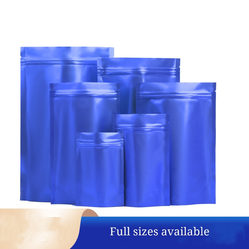 Matte Blue Zip Lock Packaging Dry Food and Flowers Standing Mylar Bags 100pcs/lot Both Sides Solid Zipper Sealing Pouches
Matte Blue Zip Lock Packaging Dry Food and Flowers Standing Mylar Bags 100pcs/lot Both Sides Solid Zipper Sealing Pouches