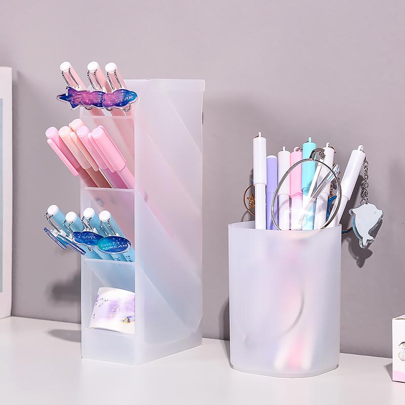 Storage Boxes & Bins Frosted Multi-grid Pen Holder Desktop Desk Stationery Dormitory Creative Simple Round Student Barrel, Cylinder white
Storage Boxes & Bins Frosted Multi-grid Pen Holder Desktop Desk Stationery Dormitory Creative Simple Round Student Barrel, Cylinder white