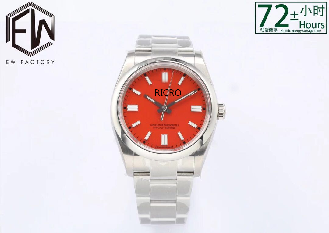 EW factory high quality fashion men's and women's watch size 41 36 31 multi-color optional 3230 automatic movement 72 hours storage 904 steel sapphire mirror luminous, Box
EW factory high quality fashion men's and women's watch size 41 36 31 multi-color optional 3230 automatic movement 72 hours storage 904 steel sapphire mirror luminous, Box