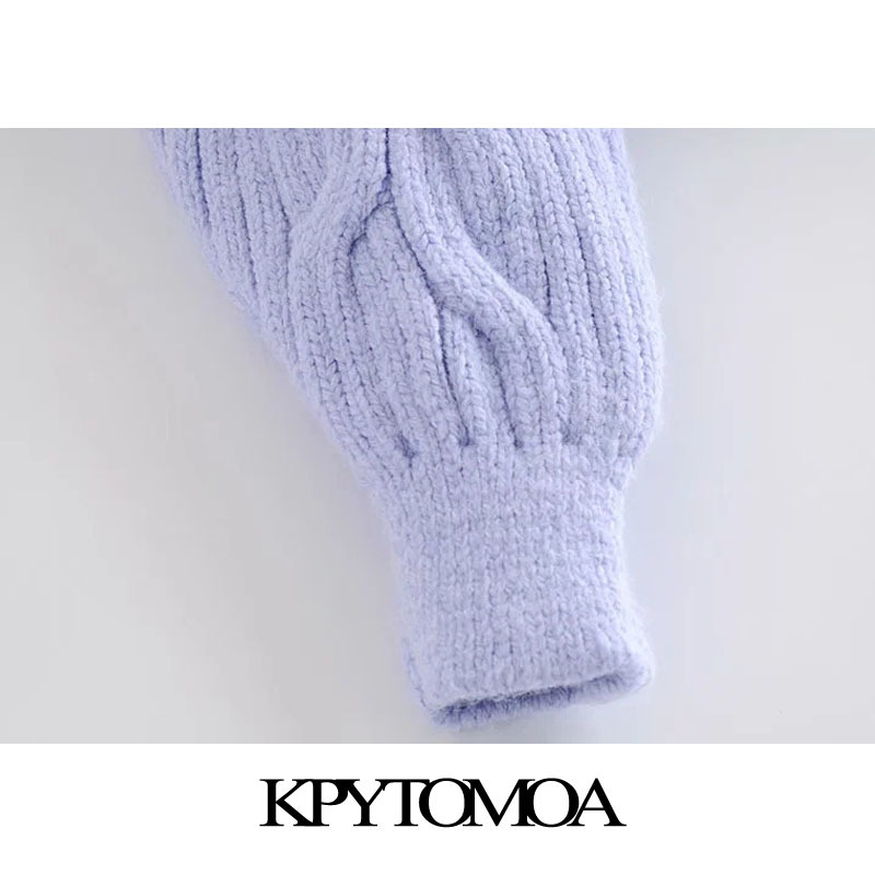 Women Fashion With Bow Tied Cropped Wrap Cable-knit Cardigan Sweater Long Sleeve Female Outerwear Chic Top 210420