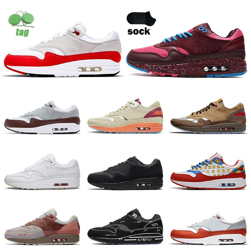 87s Nik air max one running shoes CNY OG Anniversary Red Magma Orange Kiss of Death Designer Run Sport Sneaker Black Schematic airmax 1 Trai
87s Nik air max one running shoes CNY OG Anniversary Red Magma Orange Kiss of Death Designer Run Sport Sneaker Black Schematic airmax 1 Trai