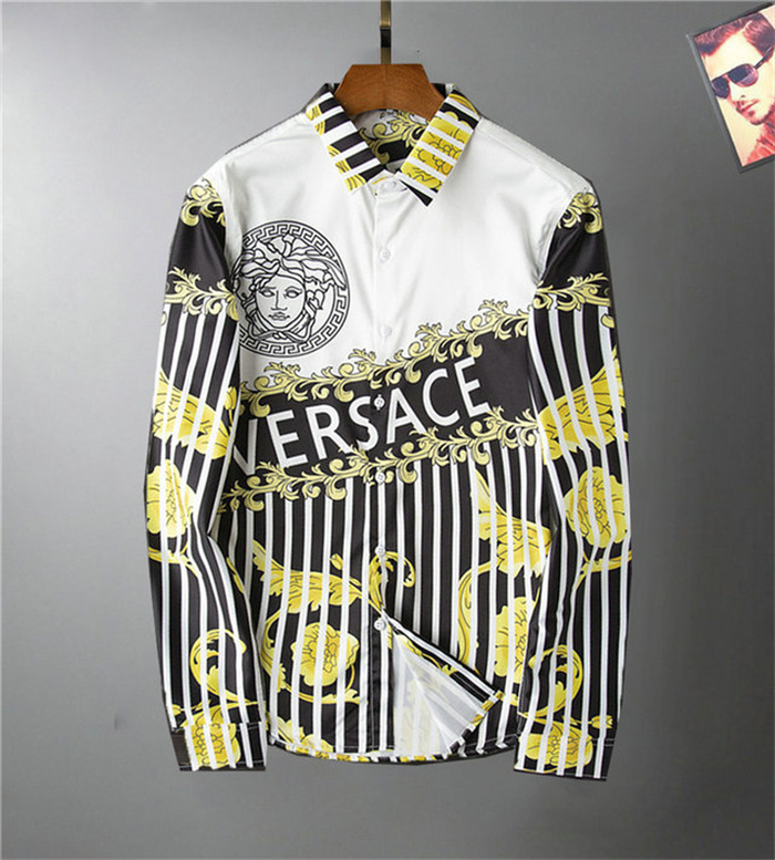 Men's Fashion Shirt High Quality Business Dress Lapel Women's Casual Single Breasted Long Sleeve Print Embroidered Pullover slim s, White;black
Men's Fashion Shirt High Quality Business Dress Lapel Women's Casual Single Breasted Long Sleeve Print Embroidered Pullover slim s, White;black