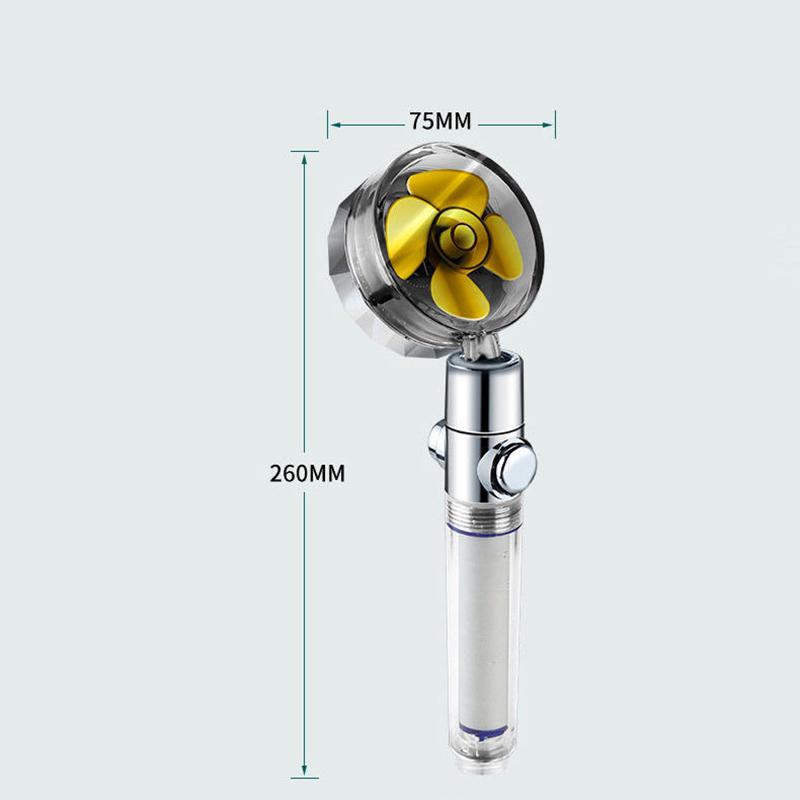 Pressurized Turbo Bathroom Shower High Pressure Heads Sprinkler Hotel Home Supplies wholesale