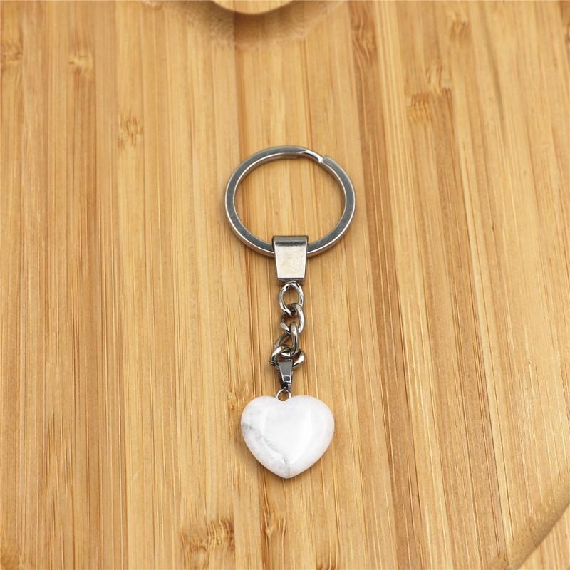 Keychains Selling White Crystal Keychain Men And Women Gift Natural Stone Heart-shaped Jewelry Car
Keychains Selling White Crystal Keychain Men And Women Gift Natural Stone Heart-shaped Jewelry Car