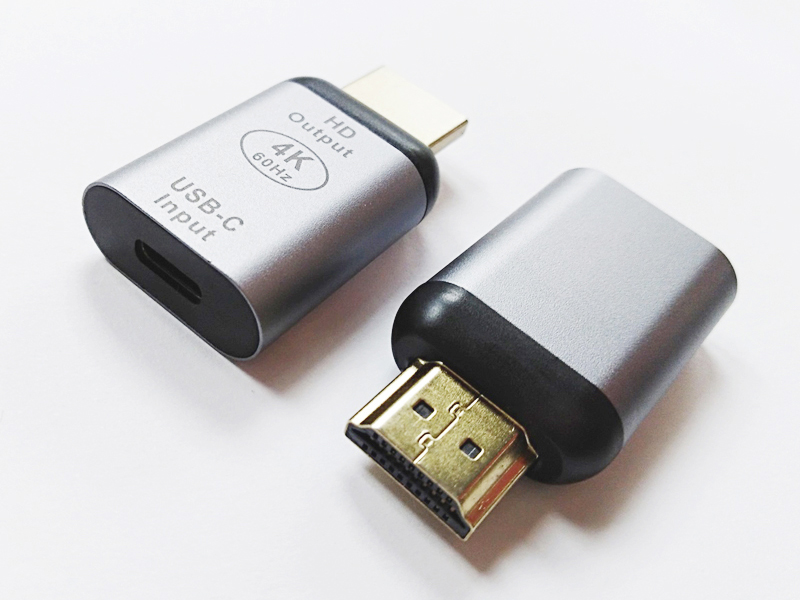 High Quality USB31 Connector TypeC Female to HDMICompatible Male Adapter 4K 60Hz USBC 31 HD Plug Converter1PCS
