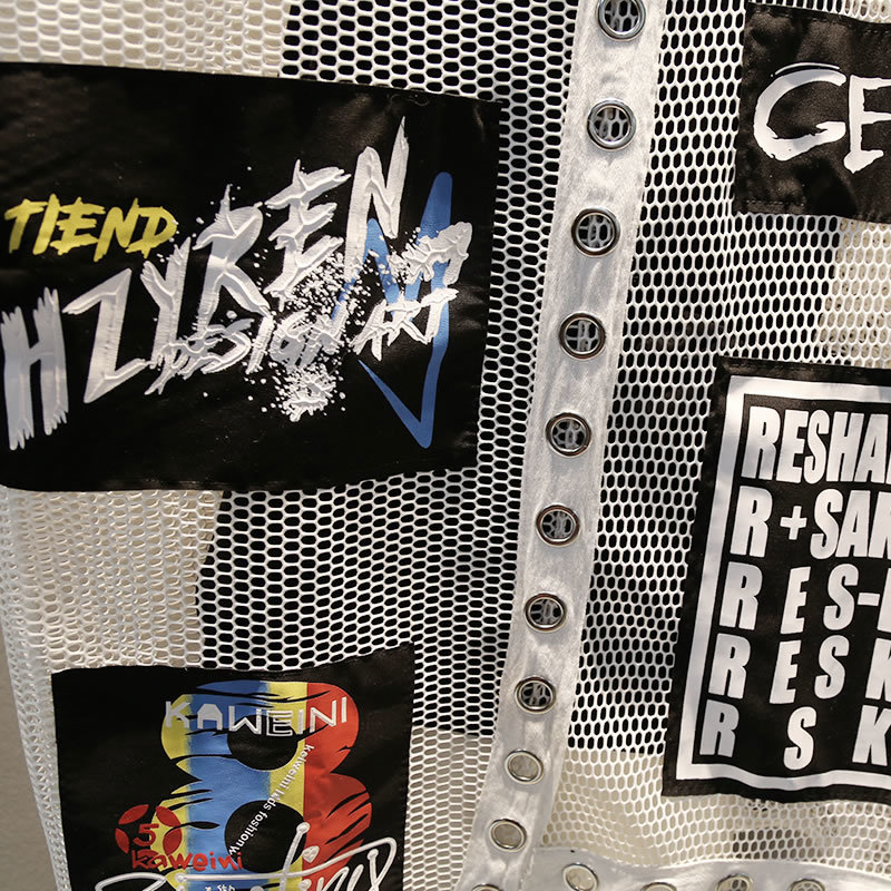 XITAO Women Summer Korea Fashion Oneck Short Sleeve Loose Tee Female Letter Print Patchwork Hollow Out Tshirt WBB3401 210406