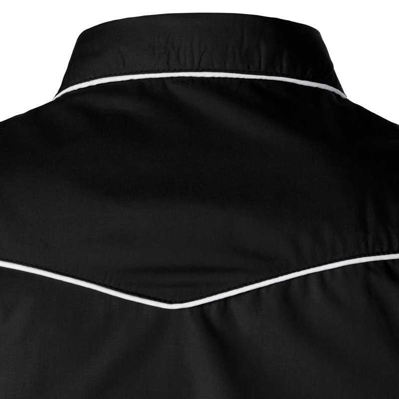 Stylish Western Cowboy Shirt Men Brand Design Embroidery Slim Fit Casual Long Sleeve Shirts Mens Wedding Party Shirt for Male P0812