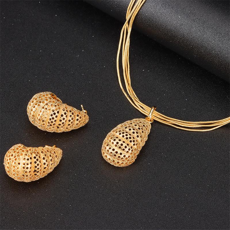 Earrings & Necklace Fashion Women Hollow Gold Color Jewelry Sets Dubai Africa Wedding Dinner Party Exaggerated Jewellry, Silver
Earrings & Necklace Fashion Women Hollow Gold Color Jewelry Sets Dubai Africa Wedding Dinner Party Exaggerated Jewellry, Silver