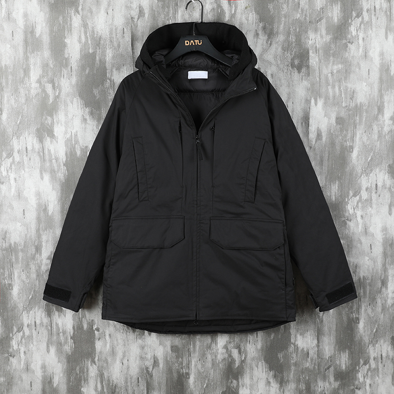 Stone pirate 21fw Winter medium and long down jacket Functional style Multi Pocket design plush printing hat warm men's coat, Black
Stone pirate 21fw Winter medium and long down jacket Functional style Multi Pocket design plush printing hat warm men's coat, Black