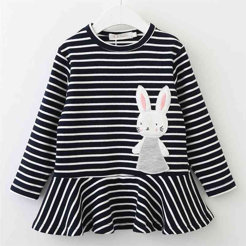Girls Striped Dress Spring Autumn Kids Girl Cartoon Bunny Dresses Long Sleeve Rabbit Suits Ruffles Clothing 210429, Black az1019
Girls Striped Dress Spring Autumn Kids Girl Cartoon Bunny Dresses Long Sleeve Rabbit Suits Ruffles Clothing 210429, Black az1019