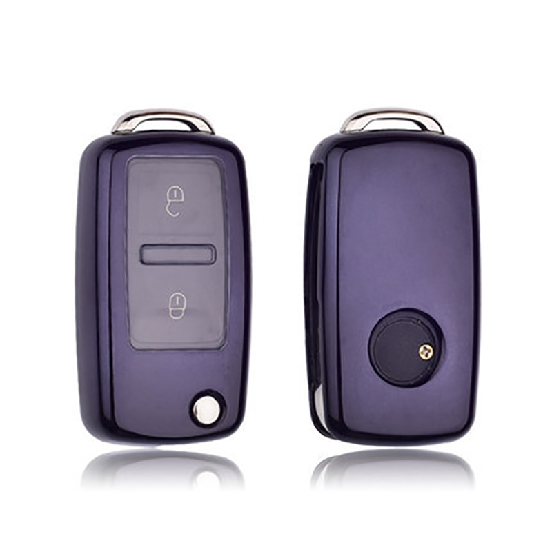 Soft TPU Car Key Remote Protect Full Case For Passat Golf Jetta Bora Polo Sagitar Tiguan Auto Keys Cover Shell