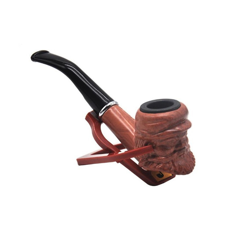 Classic Beard Old Man Wooden Made Smoking Pipe Set Dry Herb Tobacco Burner Pipes 135mm Smok Tub Accessories Device
Classic Beard Old Man Wooden Made Smoking Pipe Set Dry Herb Tobacco Burner Pipes 135mm Smok Tub Accessories Device